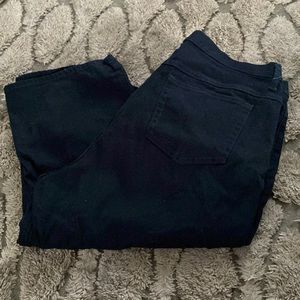 BLACK CAPRIS - RIDERS BY LEE